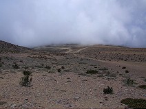 Chimborazo is again in cloud